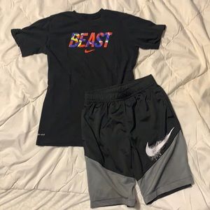 Nike short set